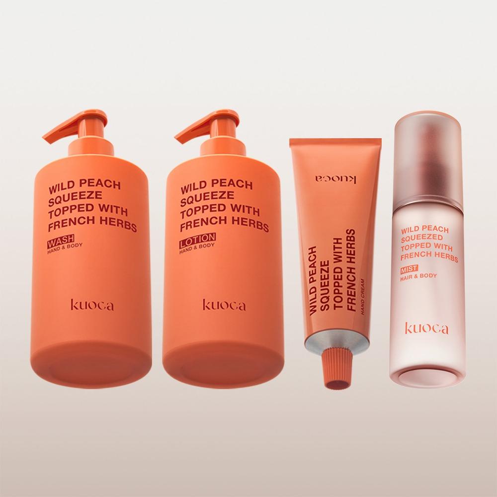 와일드피치 핸드&바디 4종 세트