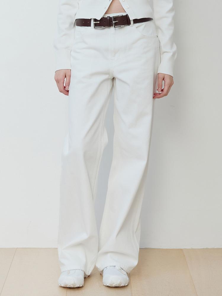 TMR WIDE DENIM JEANS CR