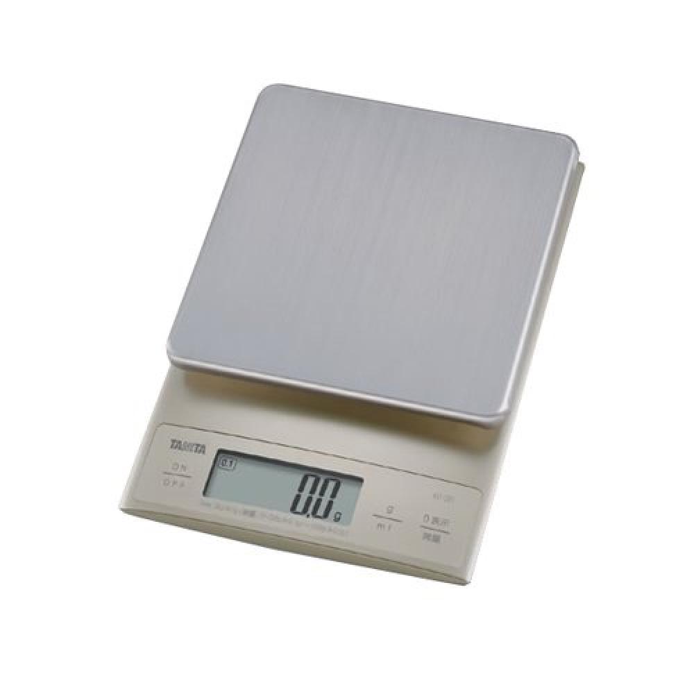 타니타 스테인레스 주방 정밀저울 베이킹저울 KD-321 실버