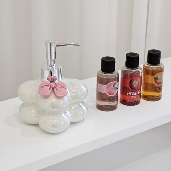 욕실 핸드워시 디스펜서 세제통 리필용기