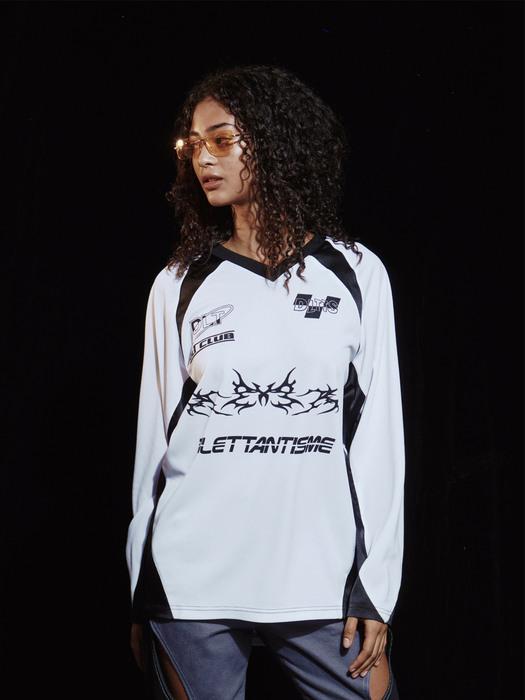 스포츠 풋볼 져지 티셔츠 (WH)