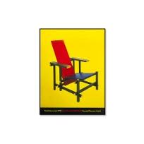 게리트 리트벨트 - Red and Blue Chair (액자 포함)