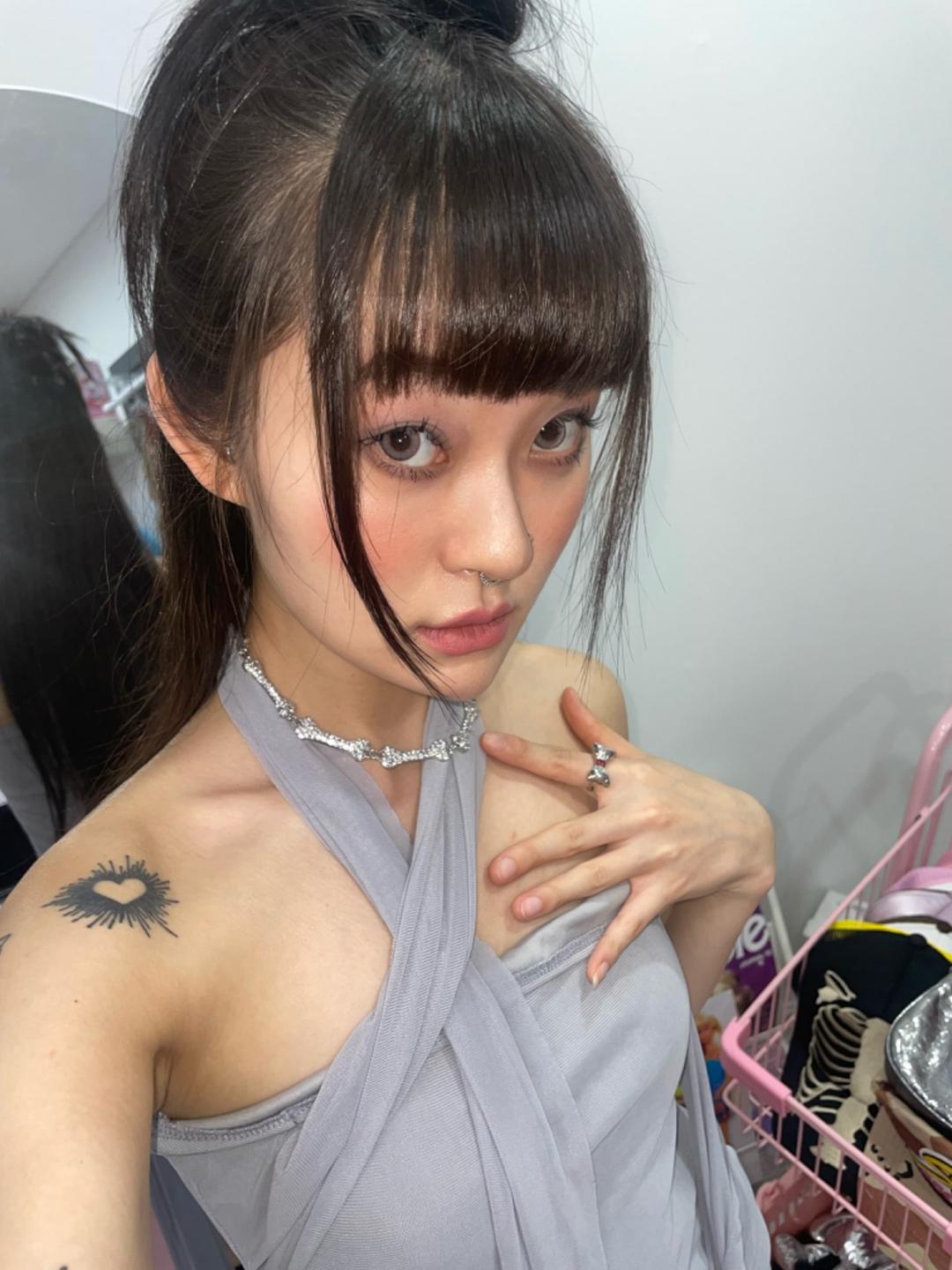 ice skeleton necklace