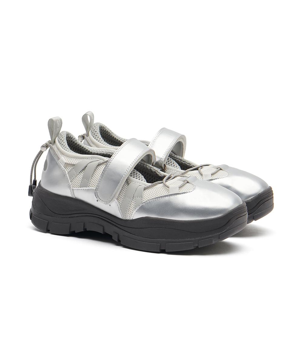 [일부사이즈 04.18이내 출고] BRYN VELCRO SNEAKERS(MESH) V2 - SILVER