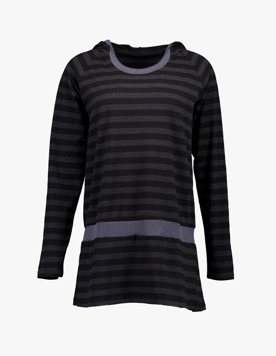 Mola Bg Hoody Dress - Stripe