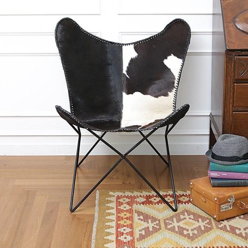 [밀란] 밀크카우 버터플라이 체어_(963822)