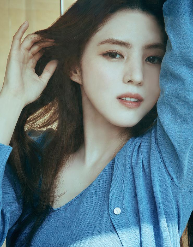 NEW [한소희] 여자 쉬어 긴팔 가디건 14GG