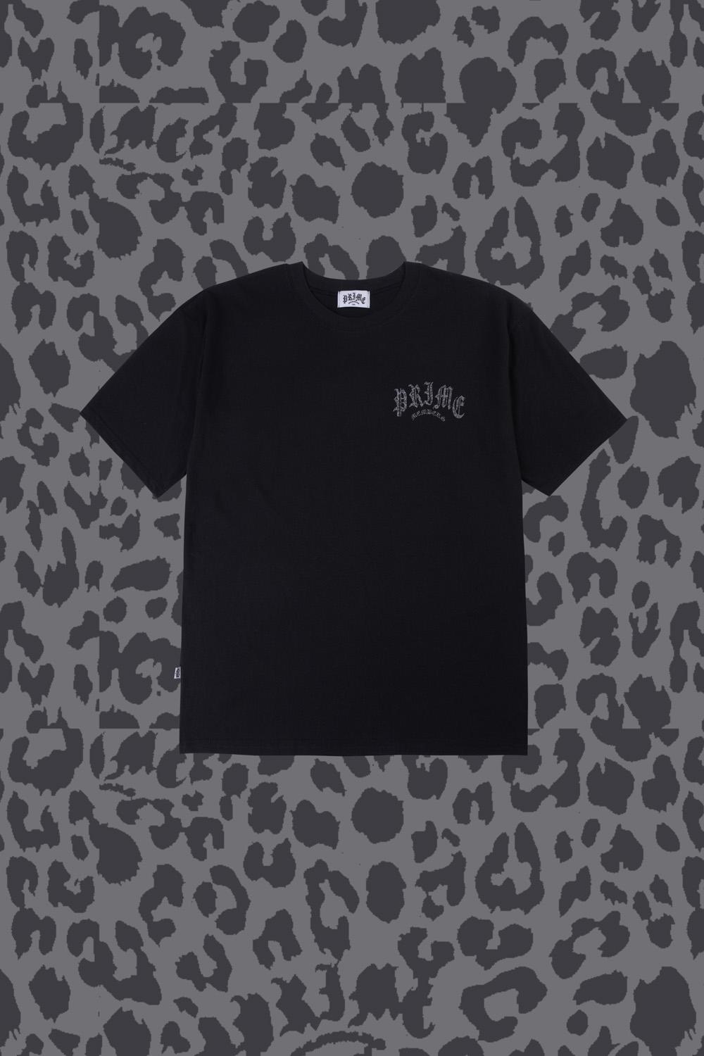 LP Black Logo Over Large Fit T-Shirt Black