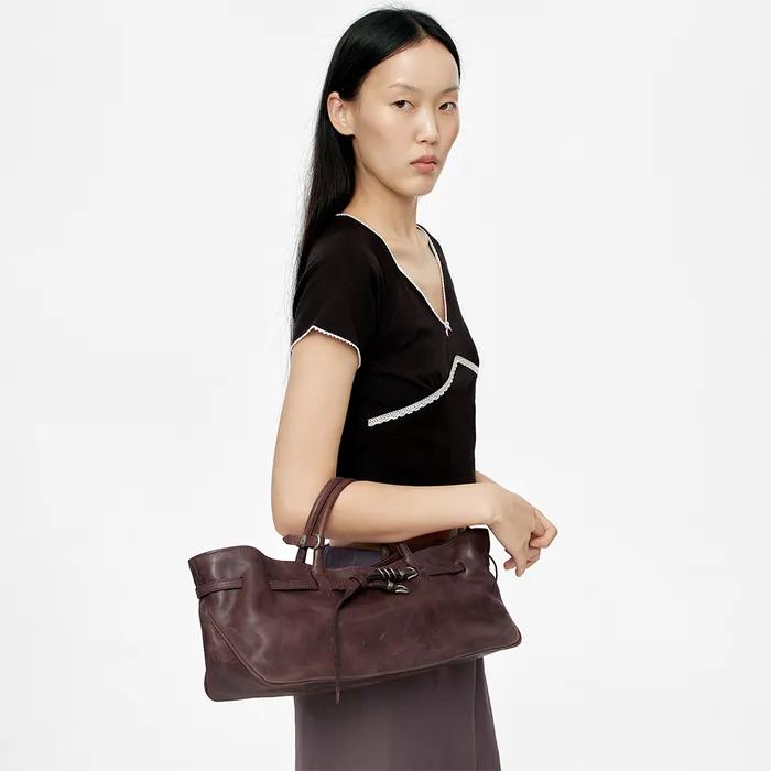 GRANDMA USED BAG_wine pull-up