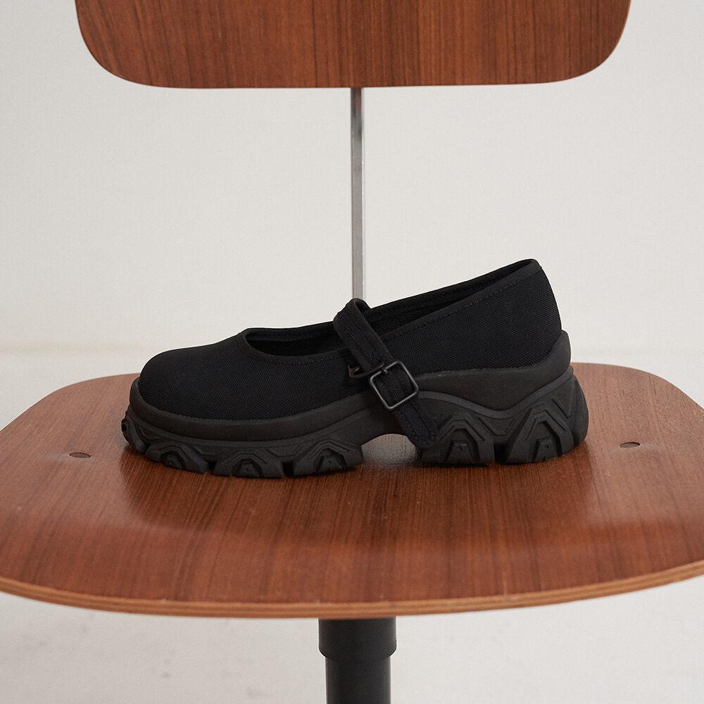 Rough Maryjane Loafer (2color)