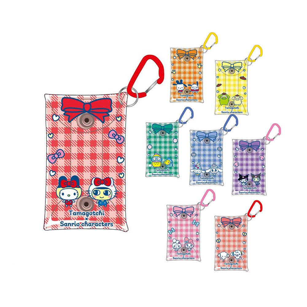 다마고치 × 산리오｡ 클리어 가챠 파우치