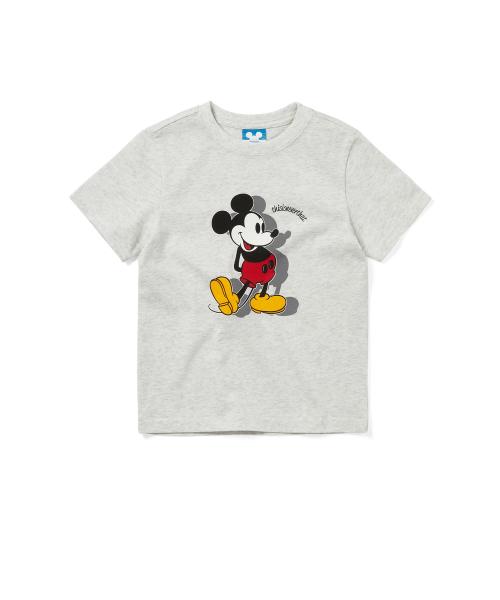 TNT_Mickey_Kids Tee Light Heather Grey