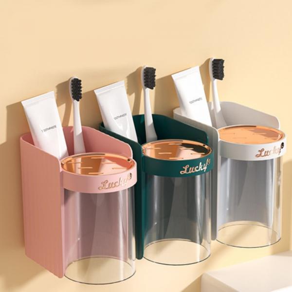 칫솔 치약 꽂이 화장실 욕실 양치컵 걸이