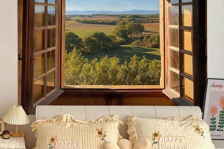 특대형 패브릭 포스터 01 유럽 창문