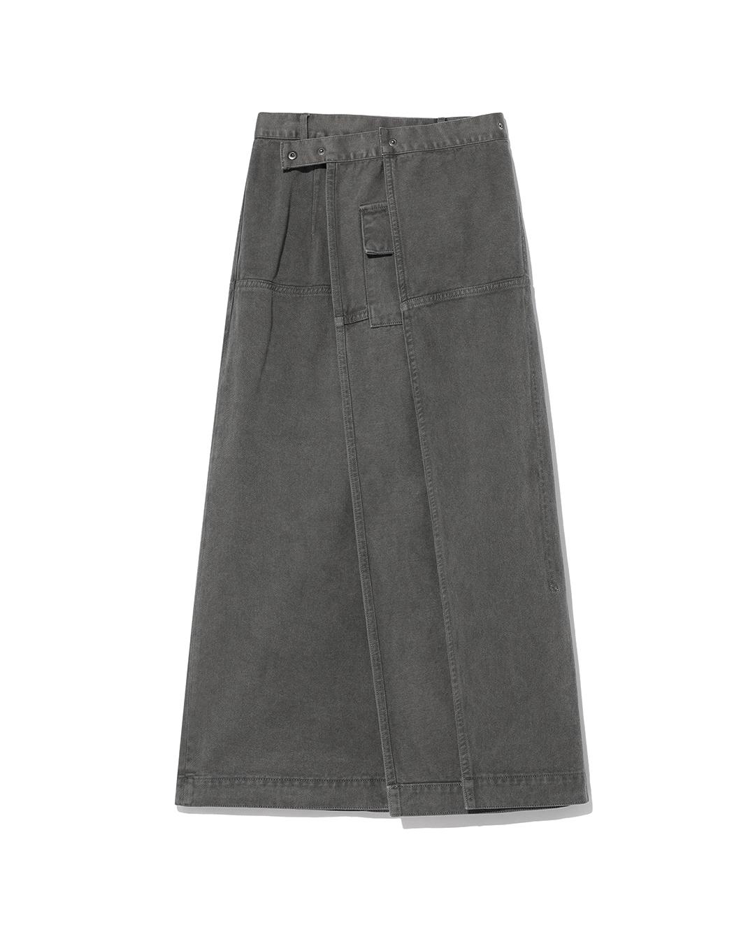 Layered Skirt (Charcoal)
