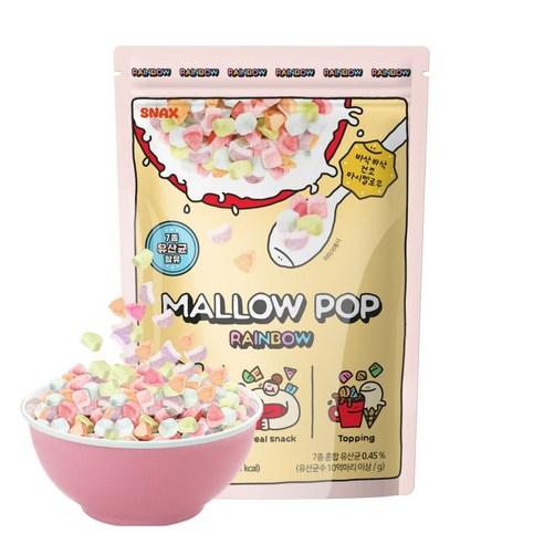 멜로팝 레인보우, 110g, 1개 - 마시멜로 | 쿠팡