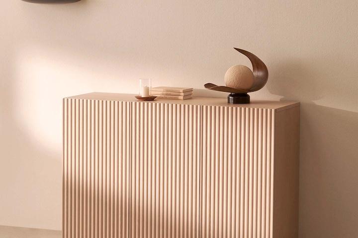 밀리 1200 높은 수납장 2colors