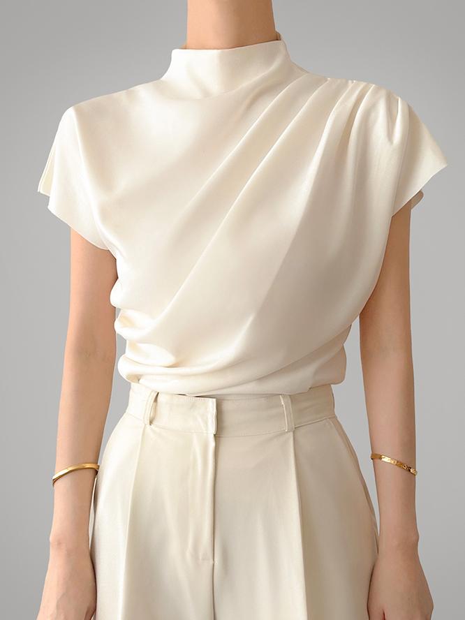 baleen draw shirring top [3color]