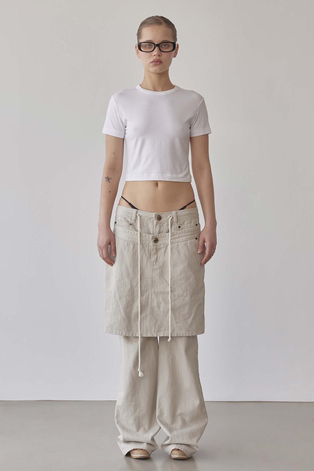 The Day Dreamers Crop Top White