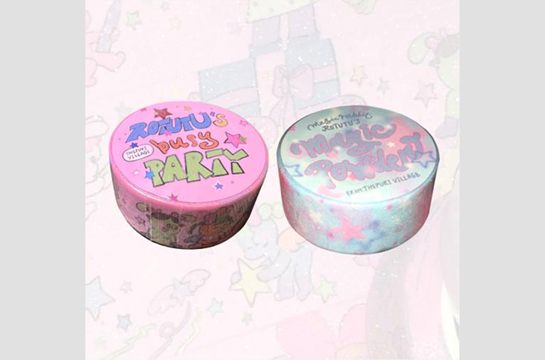 [더푸리빌리지] 더푸리빌리지 글리터 마스킹테이프 ver.4