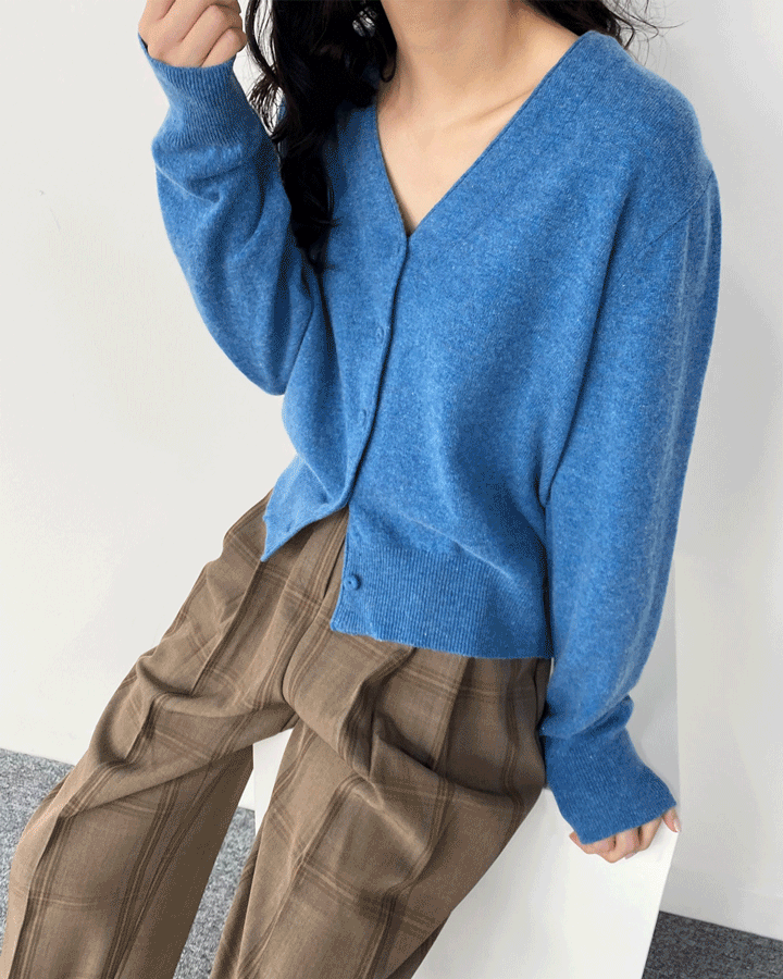 Groove v-neck cardigan
