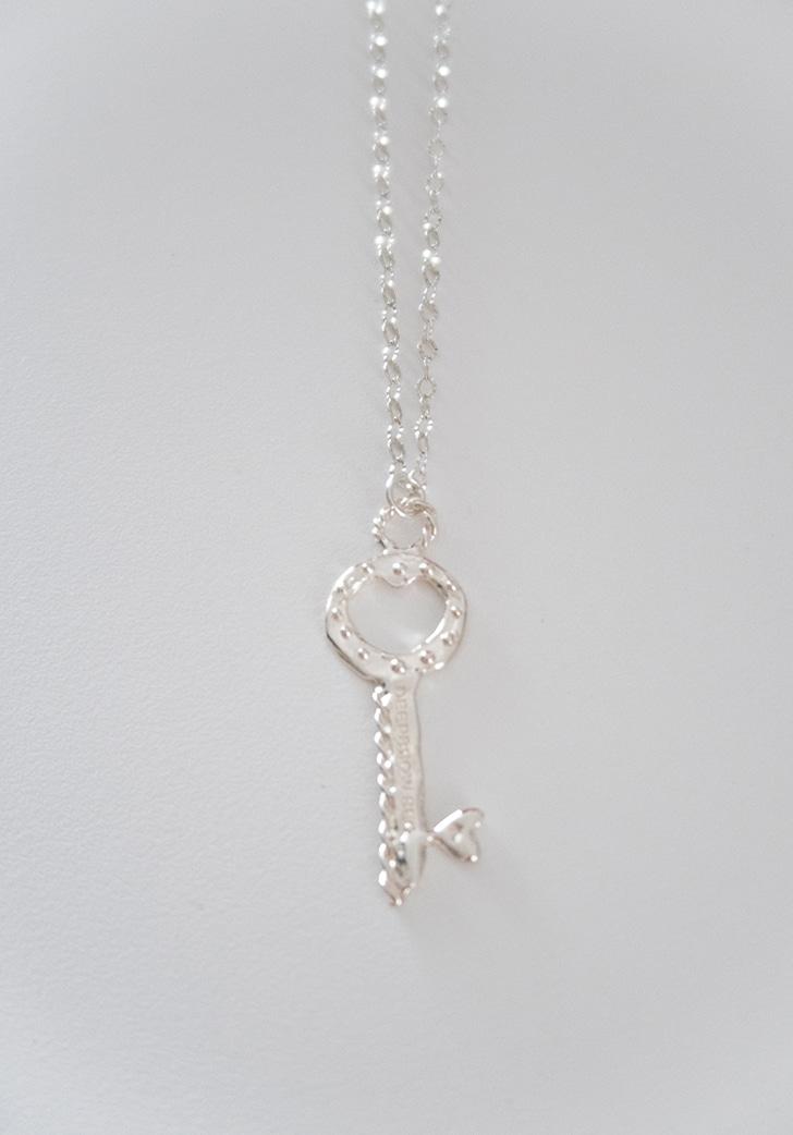 bear fruit key necklace