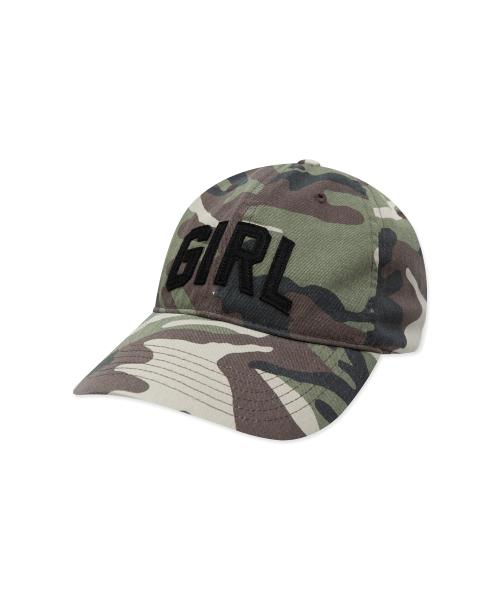 ARCH LOGO PATTERN GRAPHIC CAP dark green