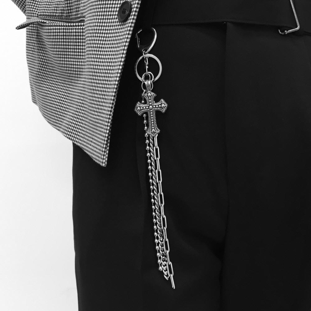 CLEF Big Cross Key Ring