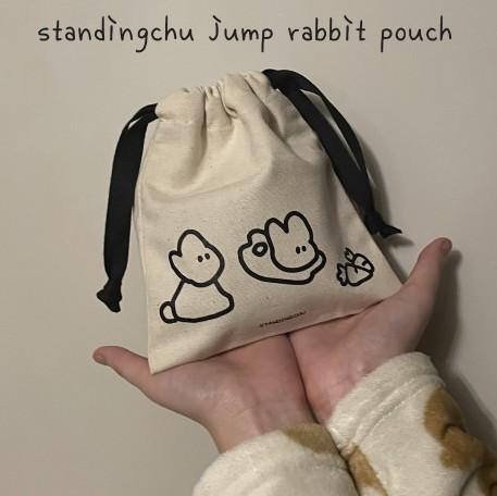 [스탠딩츄] 점프 토끼 파우치