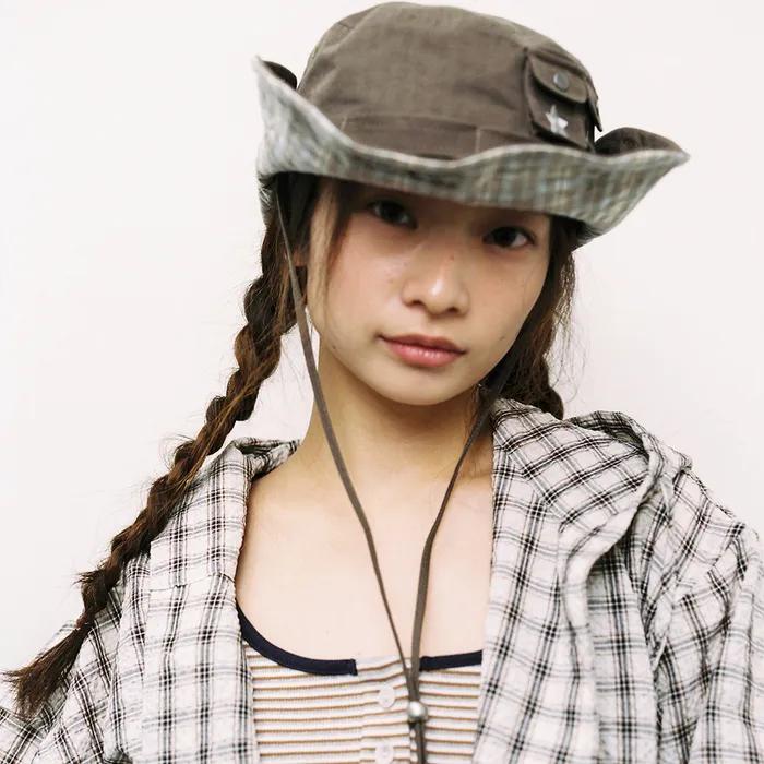 SAFARI BUCKET HAT [BROWN]