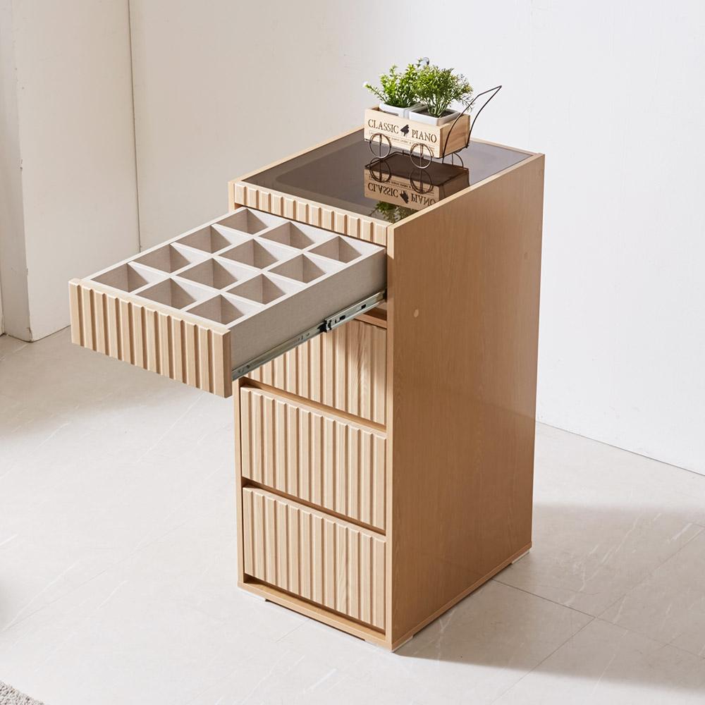 [굳-퍼니처마켓] 닐라 드레스룸 템바보드 아일랜드 수납장 400