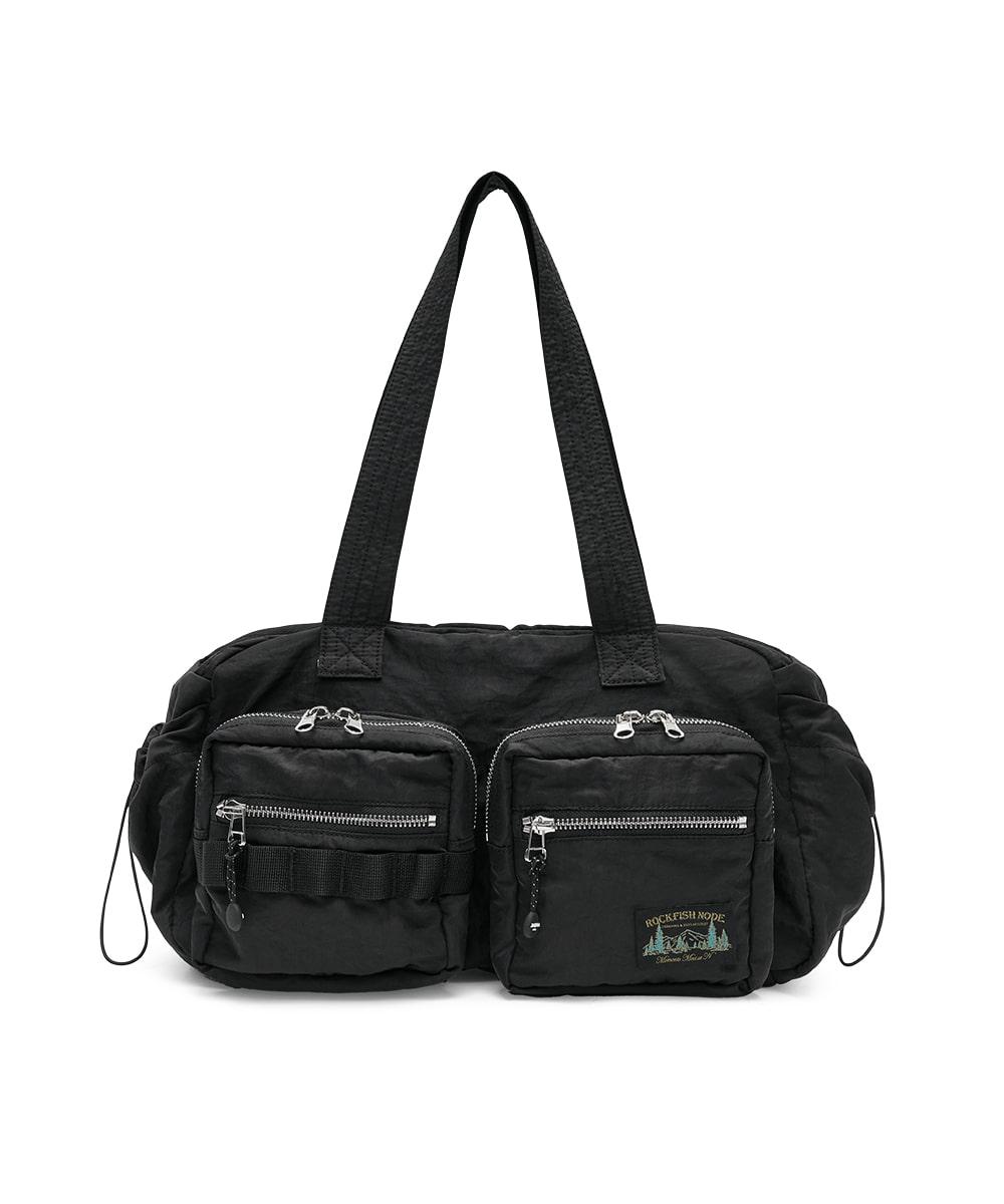 NYLON BOWLING BAG - BLACK