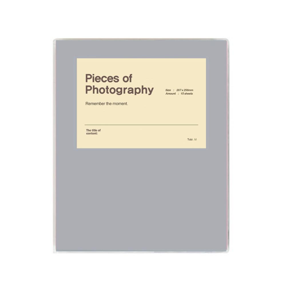 더블랙 초음파 앨범 50페이지 사진 접착식 포토 보관 주수스티커 태교 네컷 임신선물