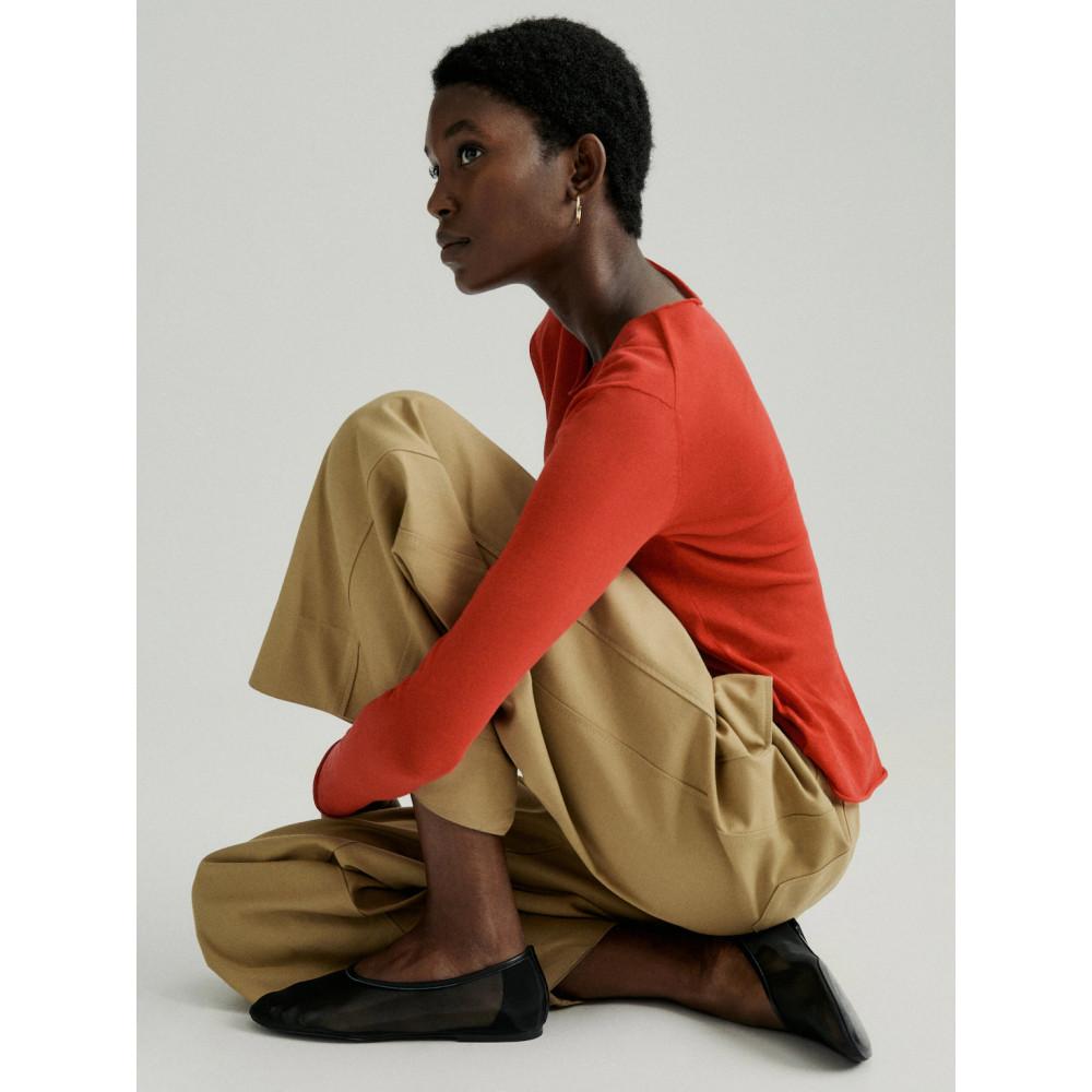 스페인 마시모두띠 여성 메쉬 발레리나 플랫 슈즈 단화 블랙(재 입고)