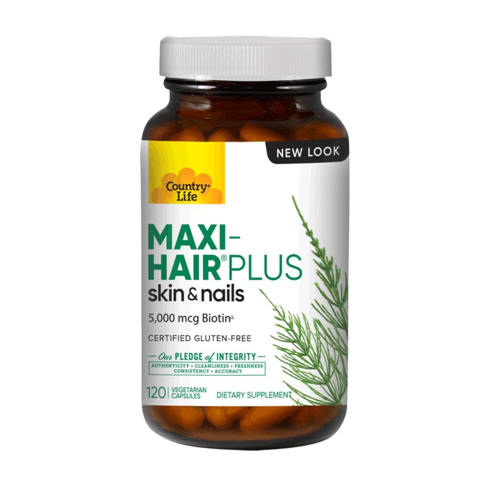 컨트리 라이프 맥시 헤어 플러스 비오틴 5000 mcg 120정, 120정, 1개