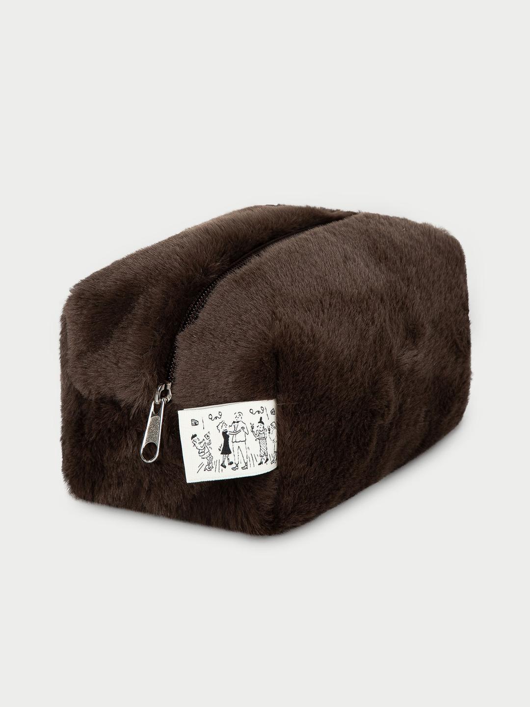 Kuma fur pouch Brown (10% off)