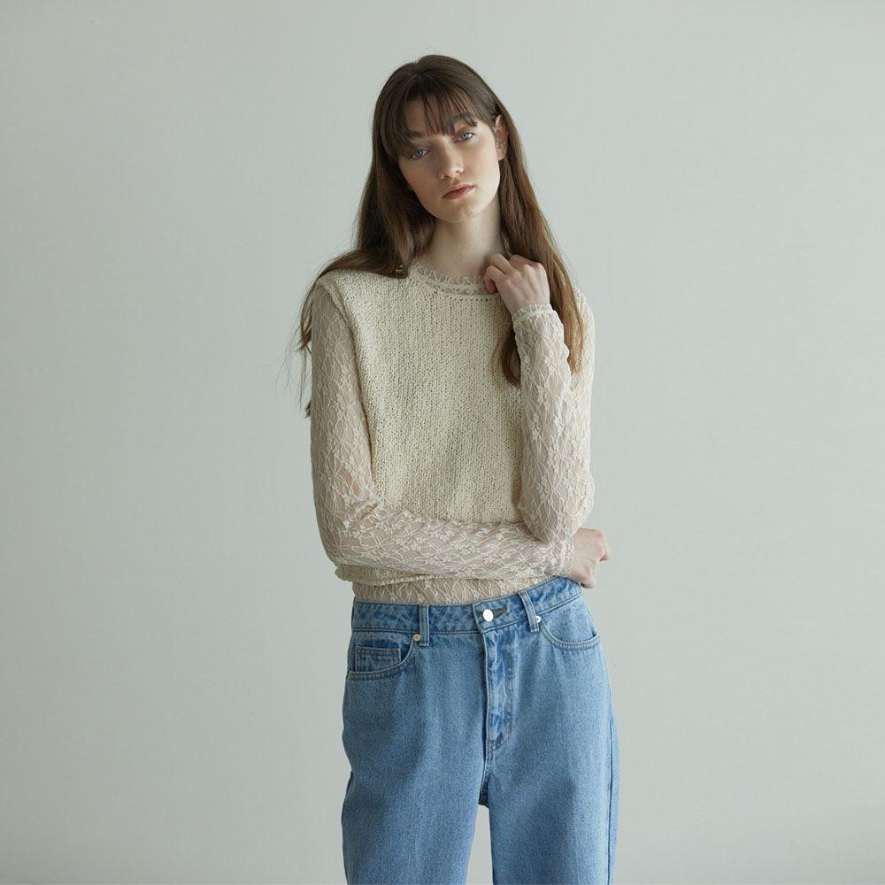 SAM KNIT VEST (NATURAL)