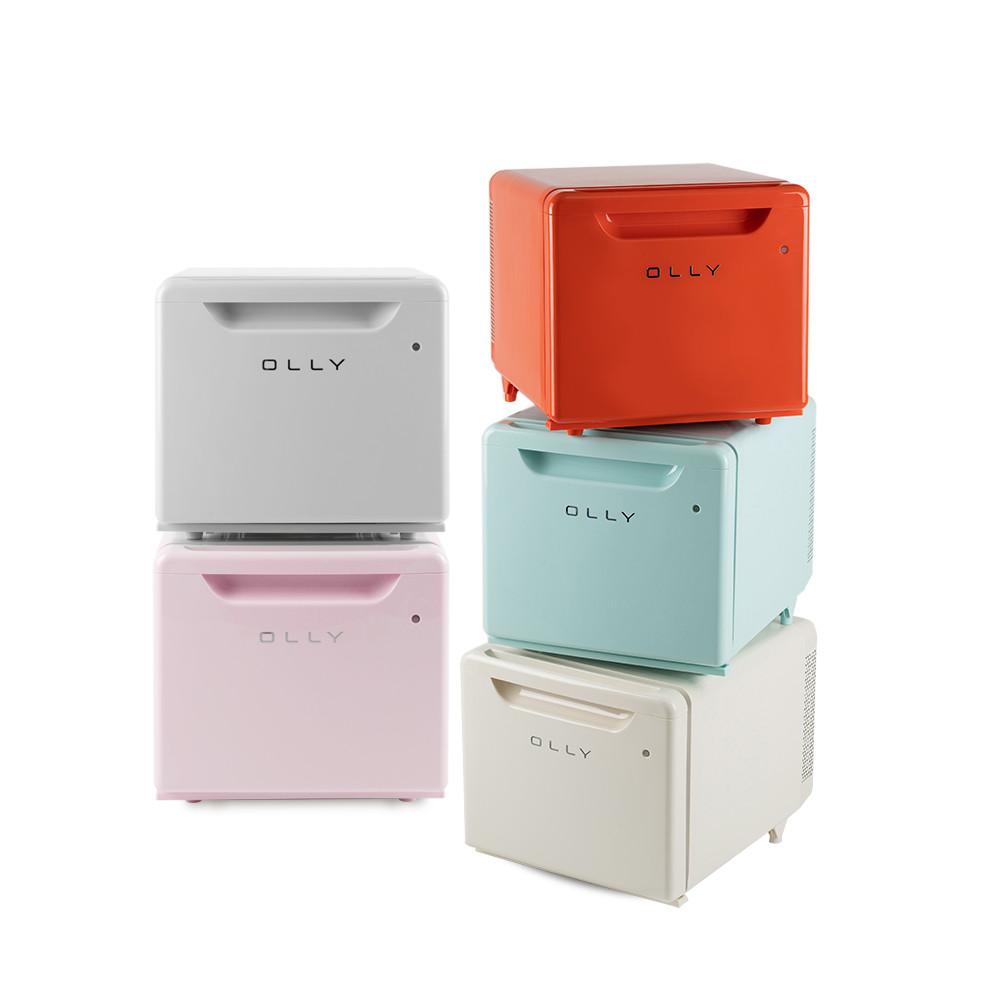 올리 미니 냉장고 소형 원룸 일반 레트로 OLR02