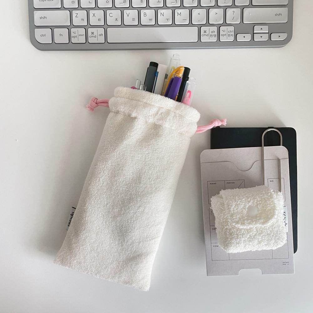 pencil pouch (ivory)