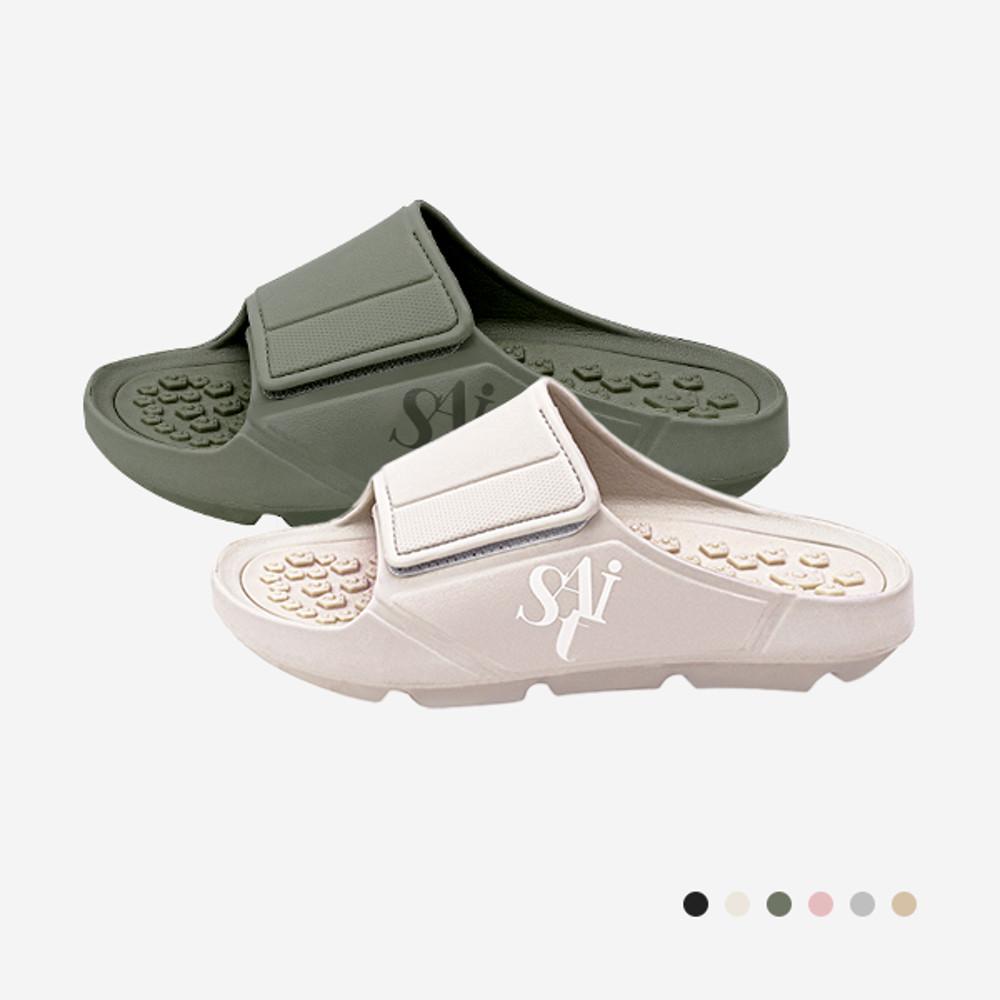 [1+1] 여배우 프렛 붓기 지압슬리퍼 6color