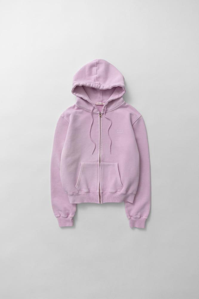3rd) base hoodie zip-up (pink)