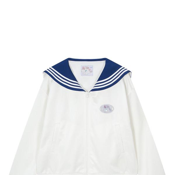 (ivory) motka ambu sailor jersey jacket