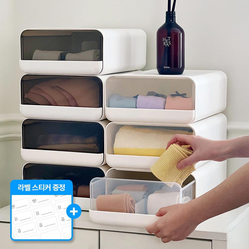 칸막이 시크릿 속옷 서랍장 6types