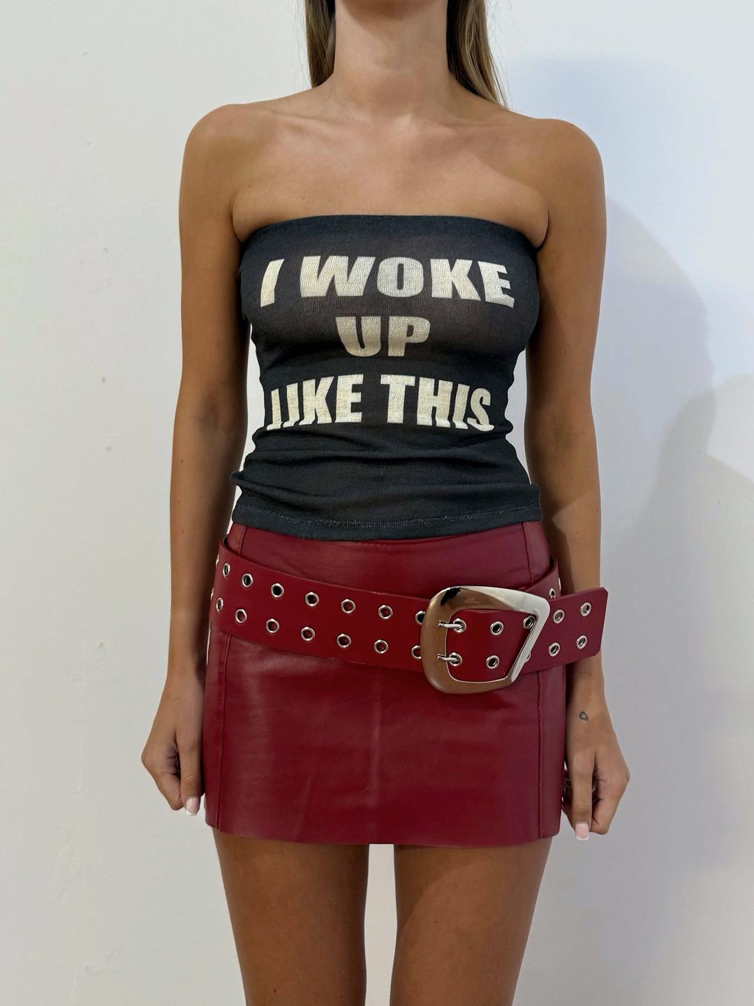 WOKE TUBE TOP - XS