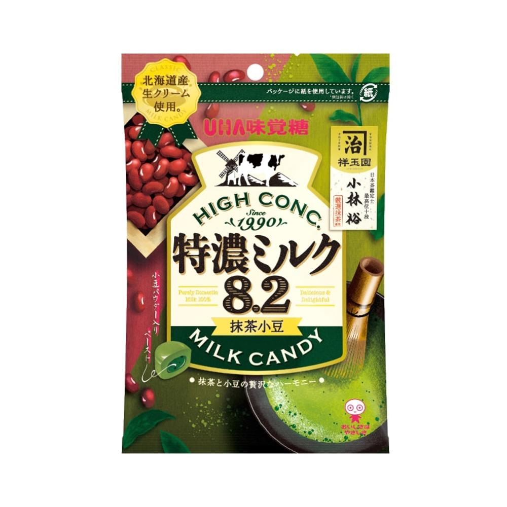 UHA 미각당 특농 밀크 8.2 말차&팥 / 일본 사탕 캔디 간식