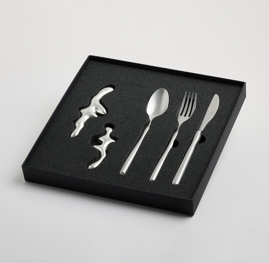 [IAAC X HORANG] shell regular gift set(antique silver)