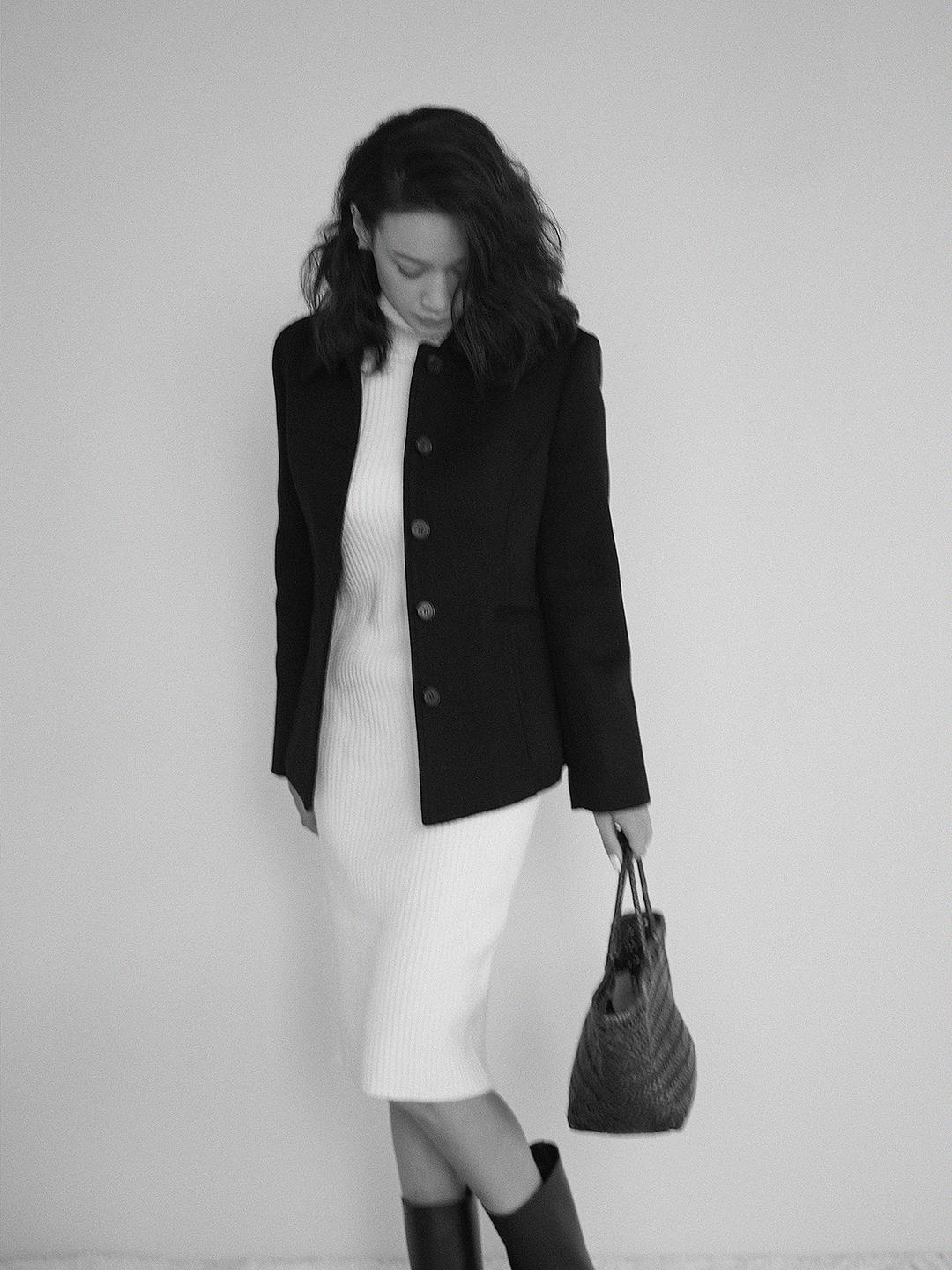 Carolyn Wool Jacket Black