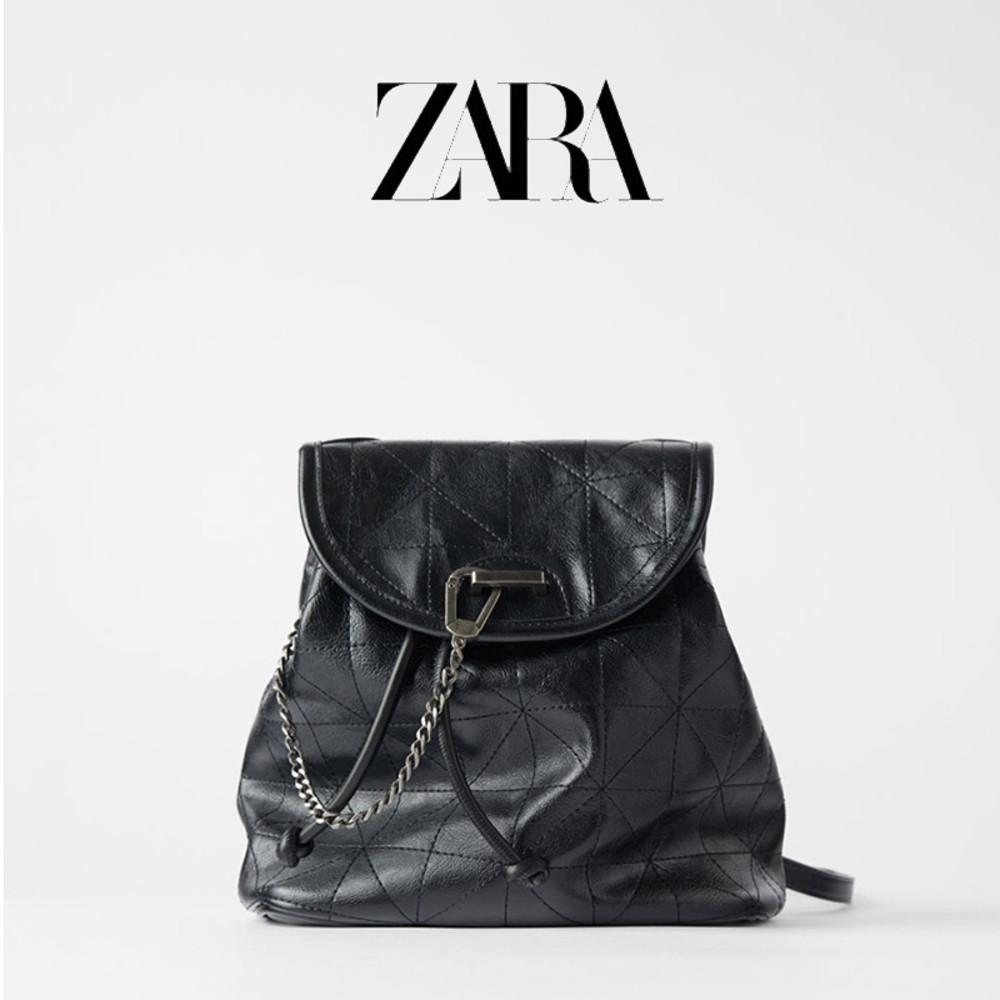 자라 체인스트랩 소프트플랩 베이직 백팩