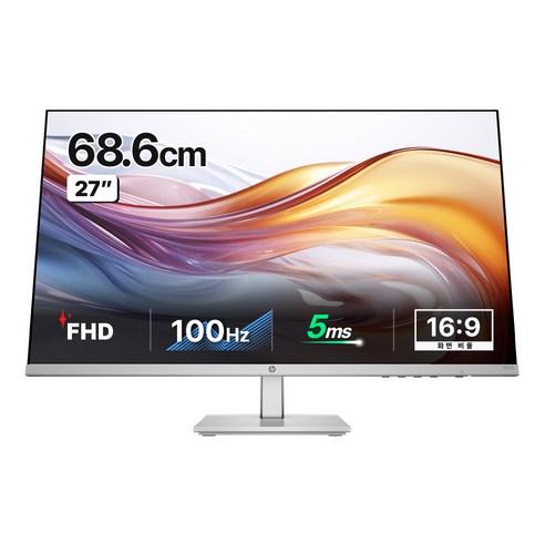 HP FHD 100Hz 높낮이 조절 모니터 블랙 - 게이밍 모니터 | 쿠팡