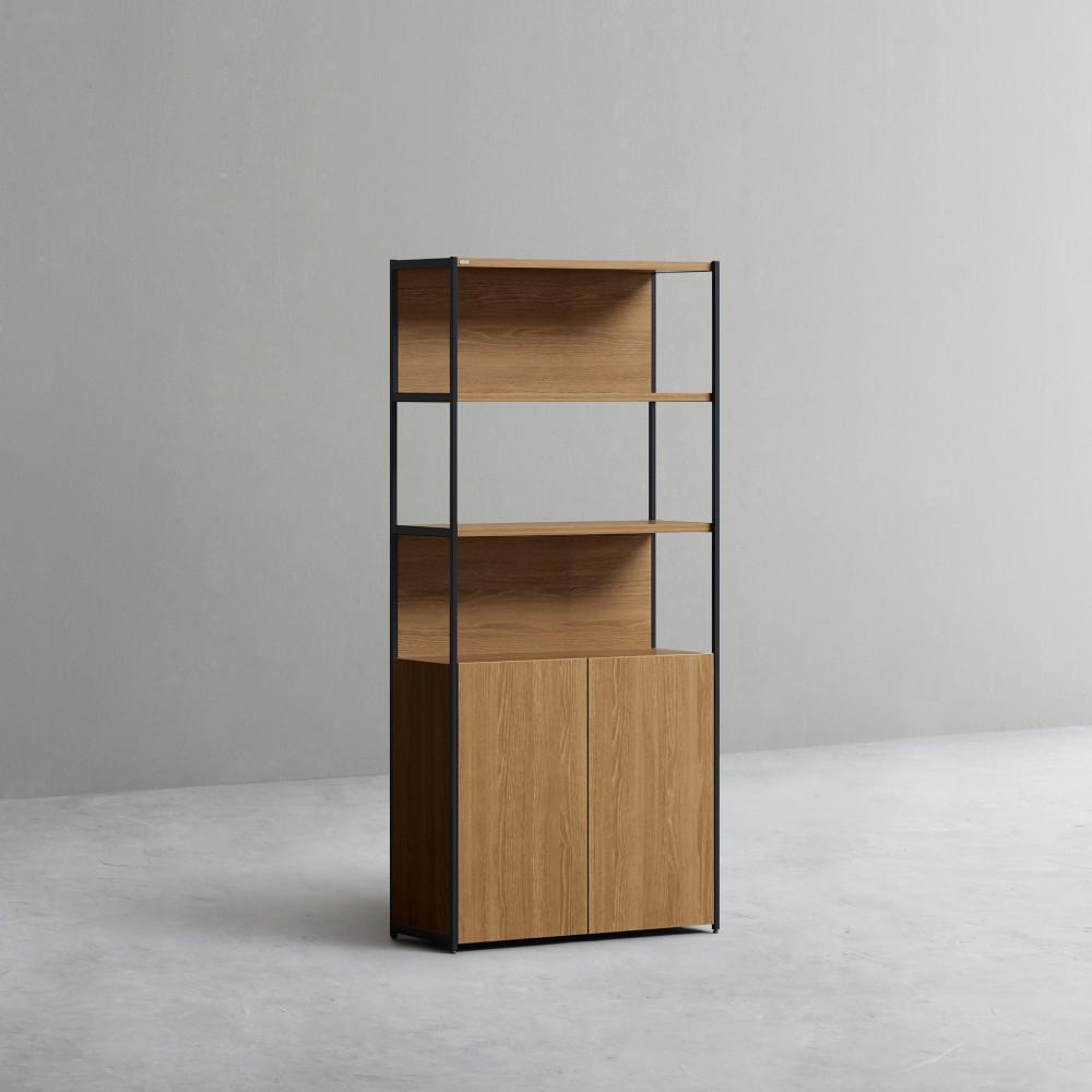 데스커 800폭 5단 철제 수납장 (도어형) DSAC085S